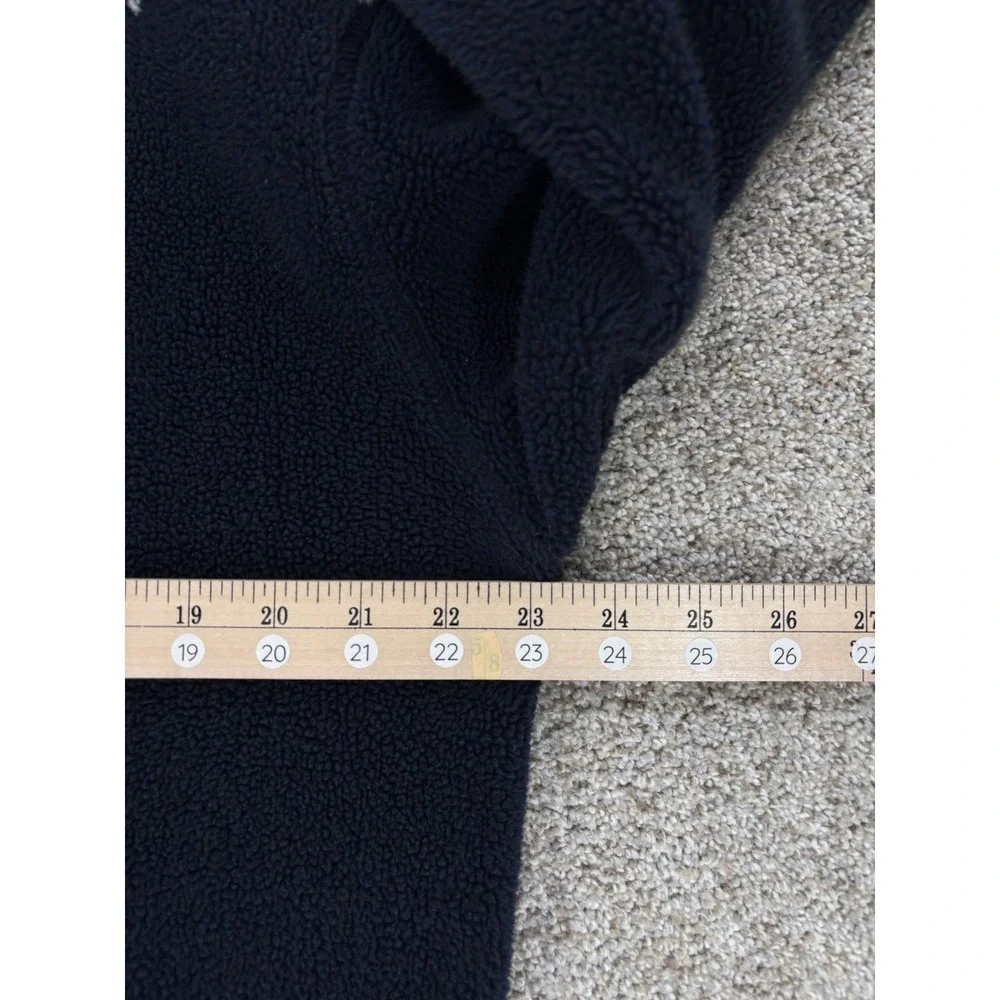 Vintage Polo Ralph Lauren Sweater Mens Large Blue 1/4 Zip Nordic Fair Isle USA